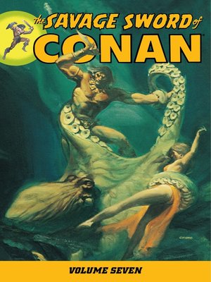 cover image of Savage Sword of Conan, Volume 7